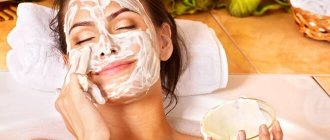 Cleansing massage with sodium bicarbonate and shaving foam