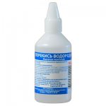 Hydrogen peroxide for acne treatment