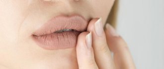Causes of drooping corners of the lips